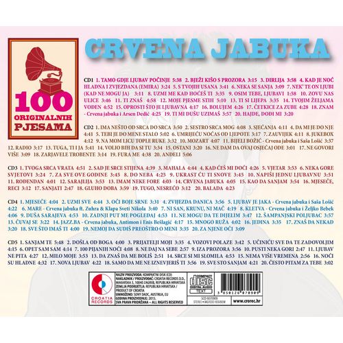 Crvena Jabuka - 100 Originalnih Pjesama slika 2