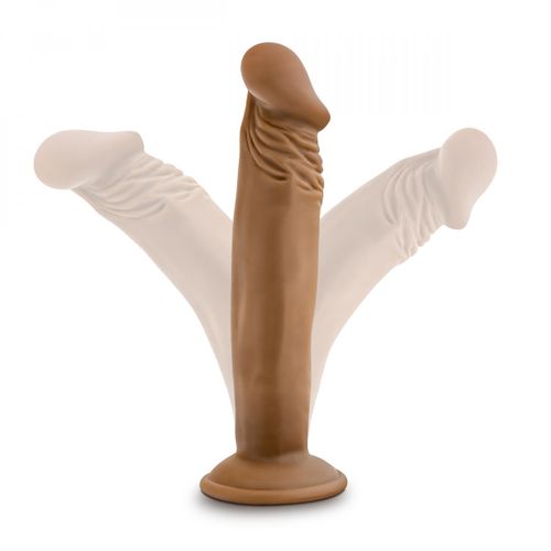 Dildo Dr. Skin - Dr. Small, 16 cm, svijetlo smeđi slika 6