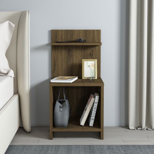 Vıdora - Walnut Walnut Nightstand slika 3