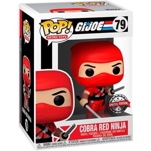 POP figure G.I. Joe Cobra Red Ninja Exclusive slika 4