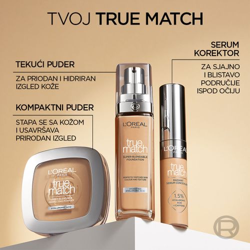 L'Oreal Paris True Match Tekući puder 6N Neutral slika 9