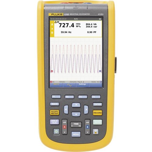 Fluke 125B/EU #####Hand-Oszilloskop  40 MHz 2-kanalni 4 GSa/s   multimetar-funkcije 1 St. slika 1