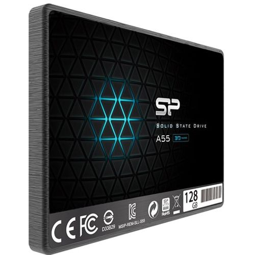 Silicon Power SP128GBSS3A55S25 2.5" 128GB SSD, SATA III, A55, TLC, Read up to 460MB/s, Write up to 360MB/s slika 2