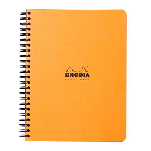 Clairefontaine bilježnica Rhodia classic A5+ 80gr 80L, narančasta, diktando slika 1