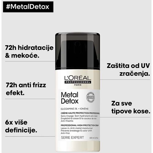 L'Oréal Professionnel Metal Detox  Krema za kosu 100ml slika 17
