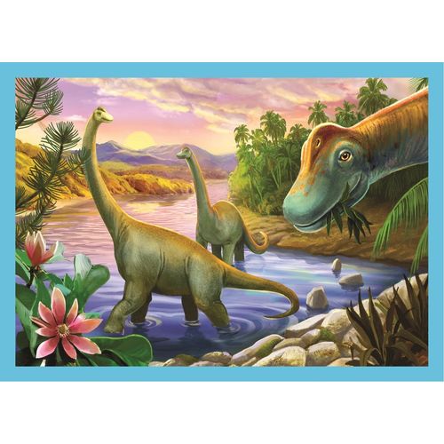 TREFL puzzle dinosauri, 4u1 (12,15,20,24) 34609 slika 2