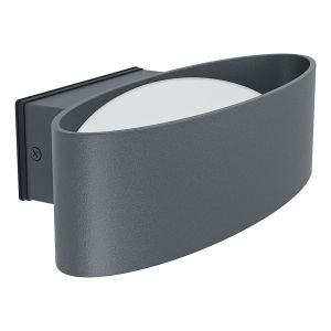 Eglo Chinoa Vanjska Zidna Lampa - LED, 10W, 1100lm, IP44, Aluminij/Čelik/Plastika, Antracit