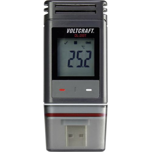 Zapisivač podataka temperature VOLTCRAFT DL-200T indikator temperature -30 do +60 °C PDF Funktion kalibriran prema tvorničkom standardu slika 1