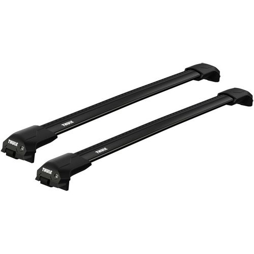 Krovni nosač thule edge raised rail 7204 + wing bar 959 - crna slika 1