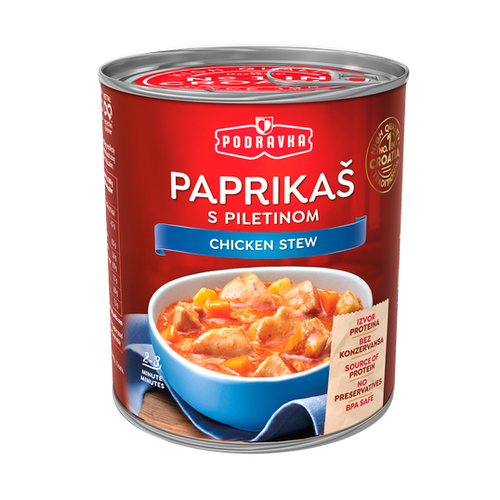 Podravka paprikaš s piletinom 400g slika 1