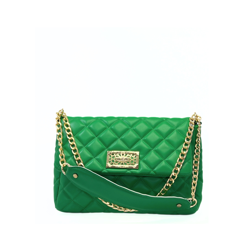 ILEA Ženska torba Mina M 34x24cm, Zelena slika 1