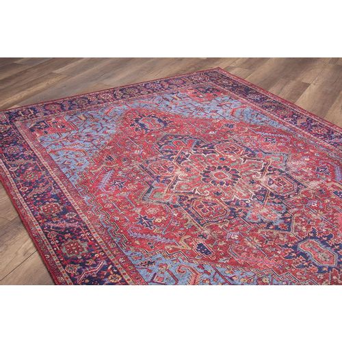 Conceptum Hypnose Blues Chenille - Claret Red AL 162 Višebojni Tepih (210 x 310) slika 6