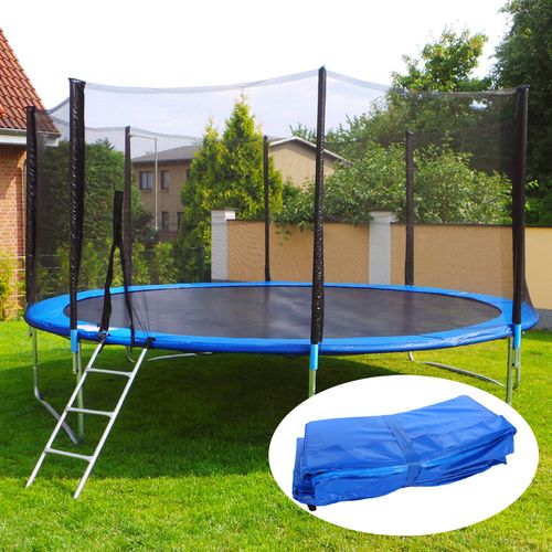 Univerzalna zaštitna navlaka za trampoline 305-312cm plava slika 3