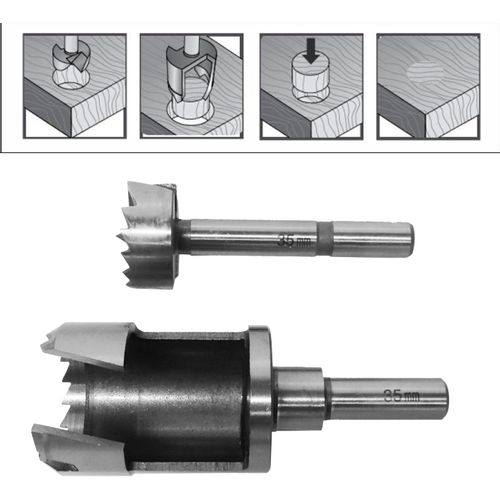 Awtools flekownik / svrdlo za drvo 15mm slika 1