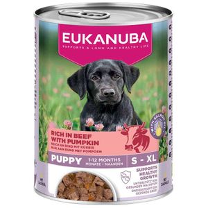 EUKANUBA Puppy konzerva bogata govedinom i bundevom 400g