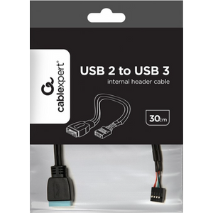 CC-U3U2-01 Gembird USB 2 to USB 3 interni kabl 9-pinski USB 2.0 na 19-pinski