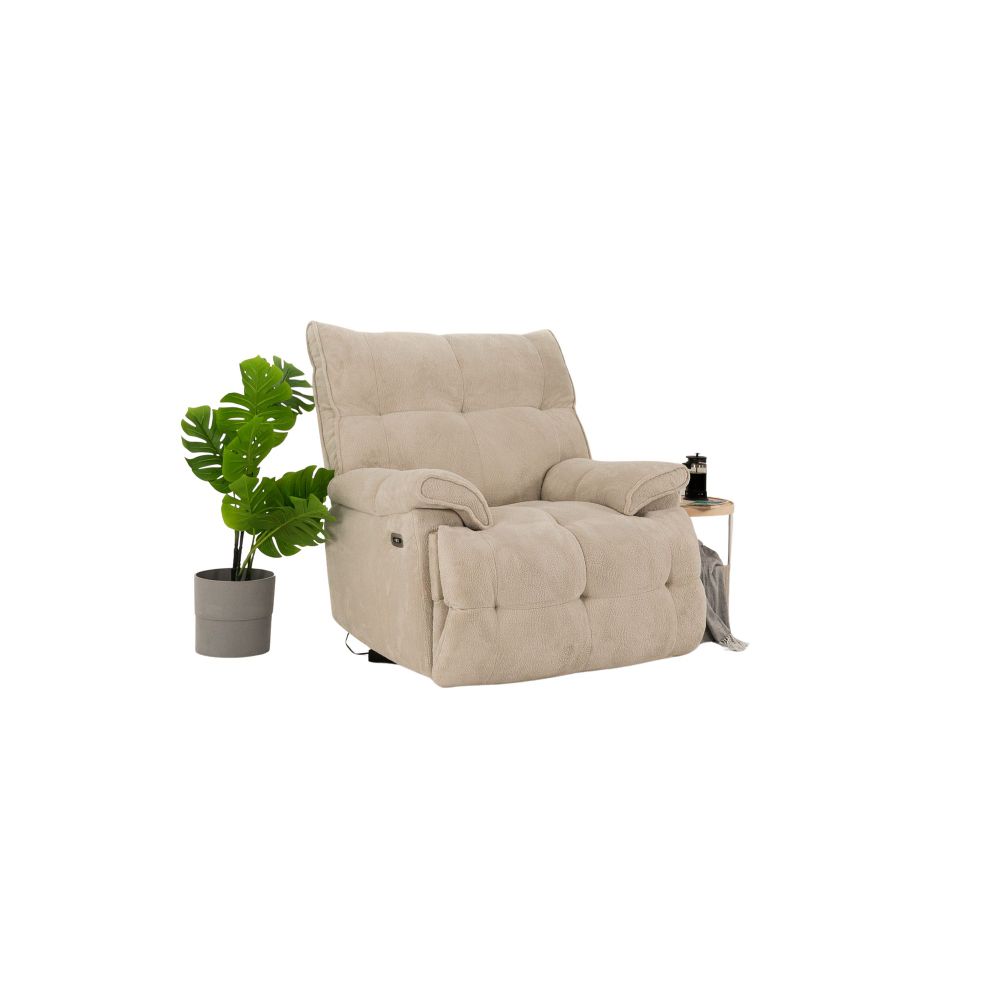 Električni Relax Fotelja - Krem Boja slika 8