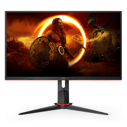 Monitor AOC Q27G2S EU 27" IPS 2560x1440 165Hz 4ms MPRT HDMIx2 DP Gsync Pivot visina VESA crna slika 2