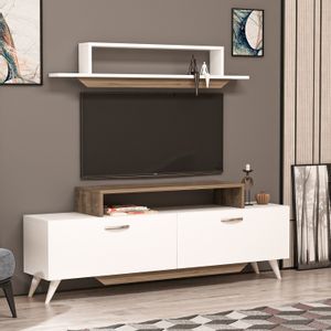 Harmony - White, Walnut White
Walnut TV Unit