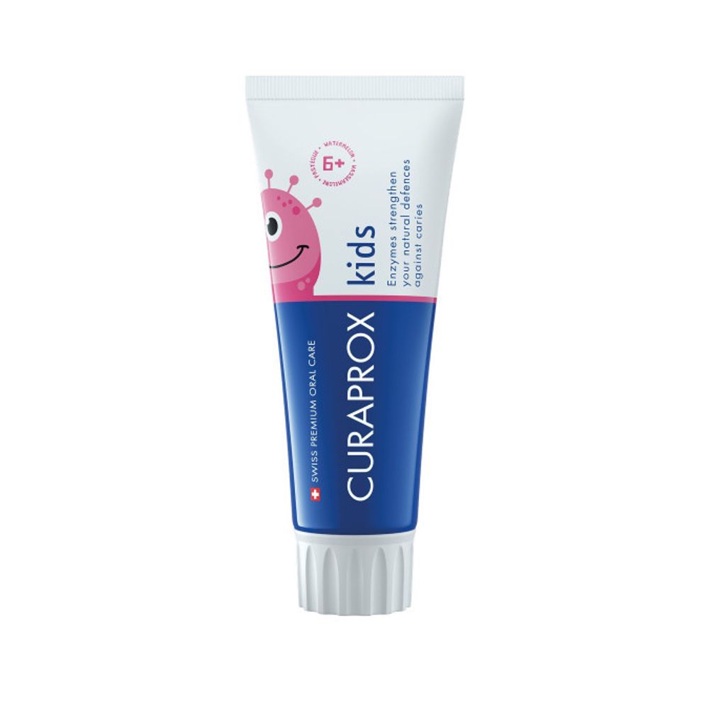 Curaprox Kids Dječija pasta za zube sa okusom lubenice 6+ 60ml slika 1