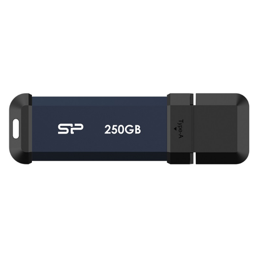 Silicon Power SP250GBUF3S60VPB 250GB USB Flash Drive, USB3.2 Gen.2, Marvel Xtreme M80, Read up to 600 MB/s, Write up to 500MB/s, Blue slika 1