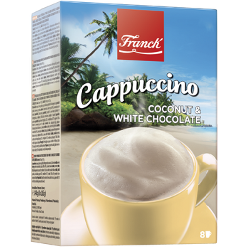 Franck Cappuccino Kokos& Bijela čokolada 148g slika 1