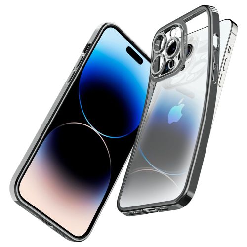 SPIGEN OPTIK CRYSTAL ZA IPHONE 14 PRO CHROME GREY slika 3