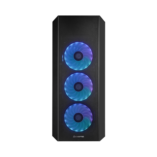 Chieftec kućište SCORPION 4 USB3.2 ATX A-RGB, crno slika 4