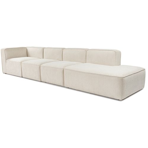 Atelier Del Sofa Kutna garnitura, More M (M8-M1-M1-M3) - Cream slika 4