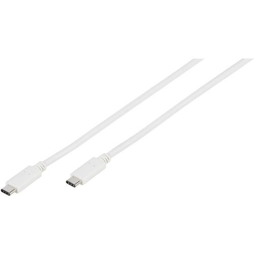 Vivanco USB kabel USB 3.2 gen. 1 (USB 3.0) USB-C® utikač, USB-C® utikač 1.00 m bijela  39641 slika 1