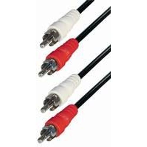 Transmedia RCA Stereo Kabel 1,5m slika 1