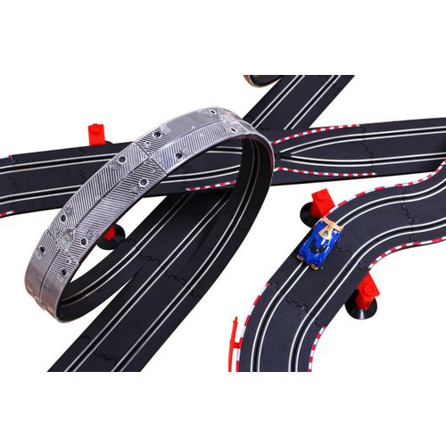 Velika trkaća staza Slot Racing sa 2 petlje slika 4