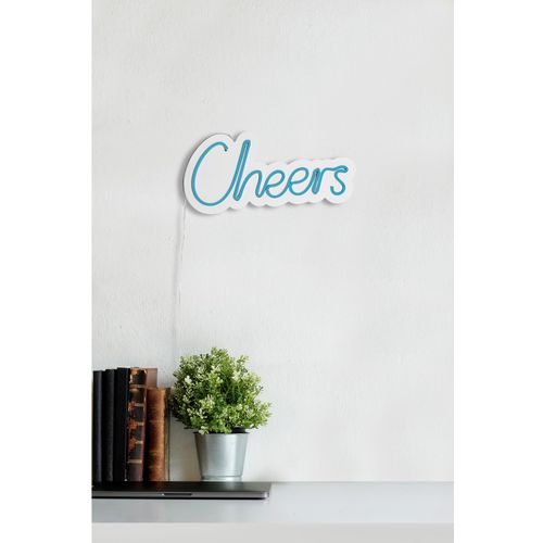 Wallity Ukrasna plastična LED rasvjeta, Cheers - Blue slika 14