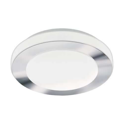 Eglo Carpi plafonjera/1, Led, 11w, 950lm, ip44, prom 300, krom/bijela  slika 1