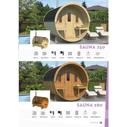 Vanjska sauna 280 slika 3