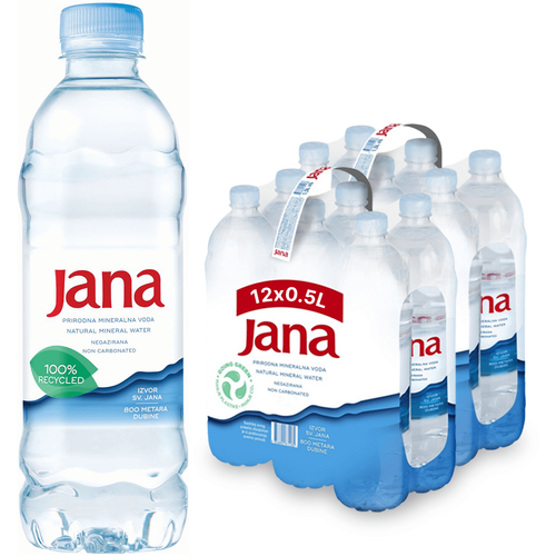 Jana pet 0,5l 12/boca slika 1