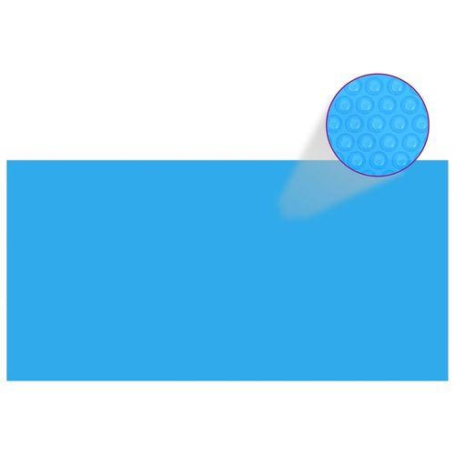 Pokrivač za bazen plavi 400 x 200 cm PE slika 11