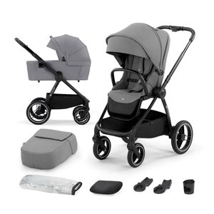 Kinderkraft dječja kolica Nea 2u1, Platinum Grey