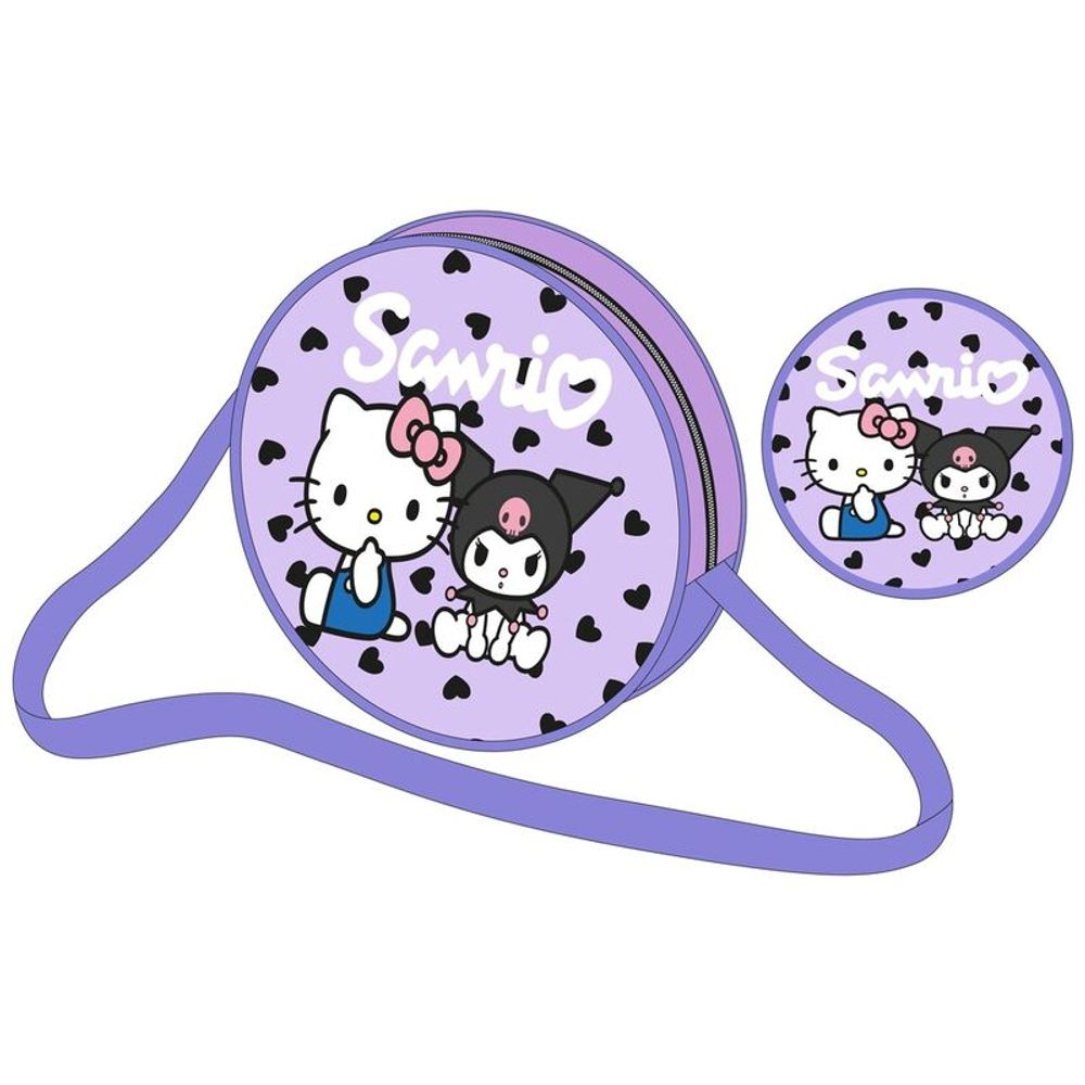 Bolso bandolera Kuromi & Hello Kitty slika 1