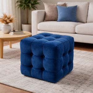 Pouffe Lizbon - Tamnoplava