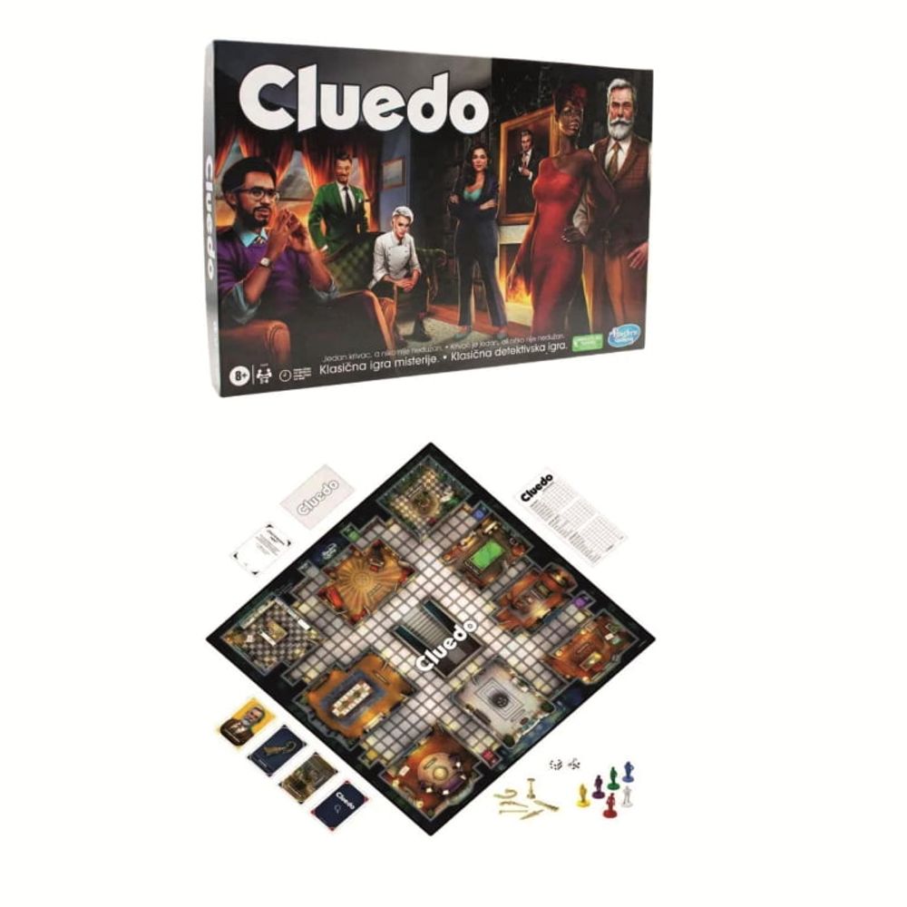 Hasbro Gaming Društvena igra Cluedo slika 1
