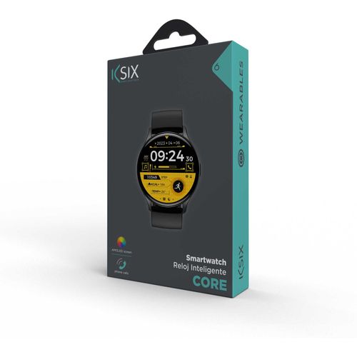 KSIX, smartwatch Core, AMOLED 1.43” zaslon, 5 dana aut., Zdravlje i sport, crni slika 7