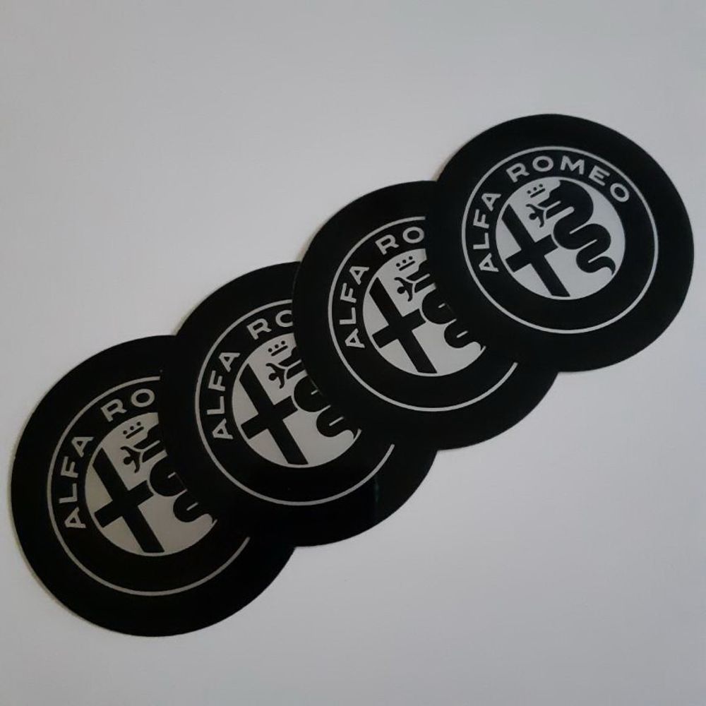 AMBLEMI ZA RATKAPE ALFA ROMEO FI76mm (SET 4 KOMADA) slika 1