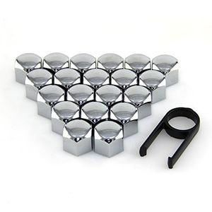 Versaco Poklopci šarafa točka hrom 19mm - Set od 20 komada