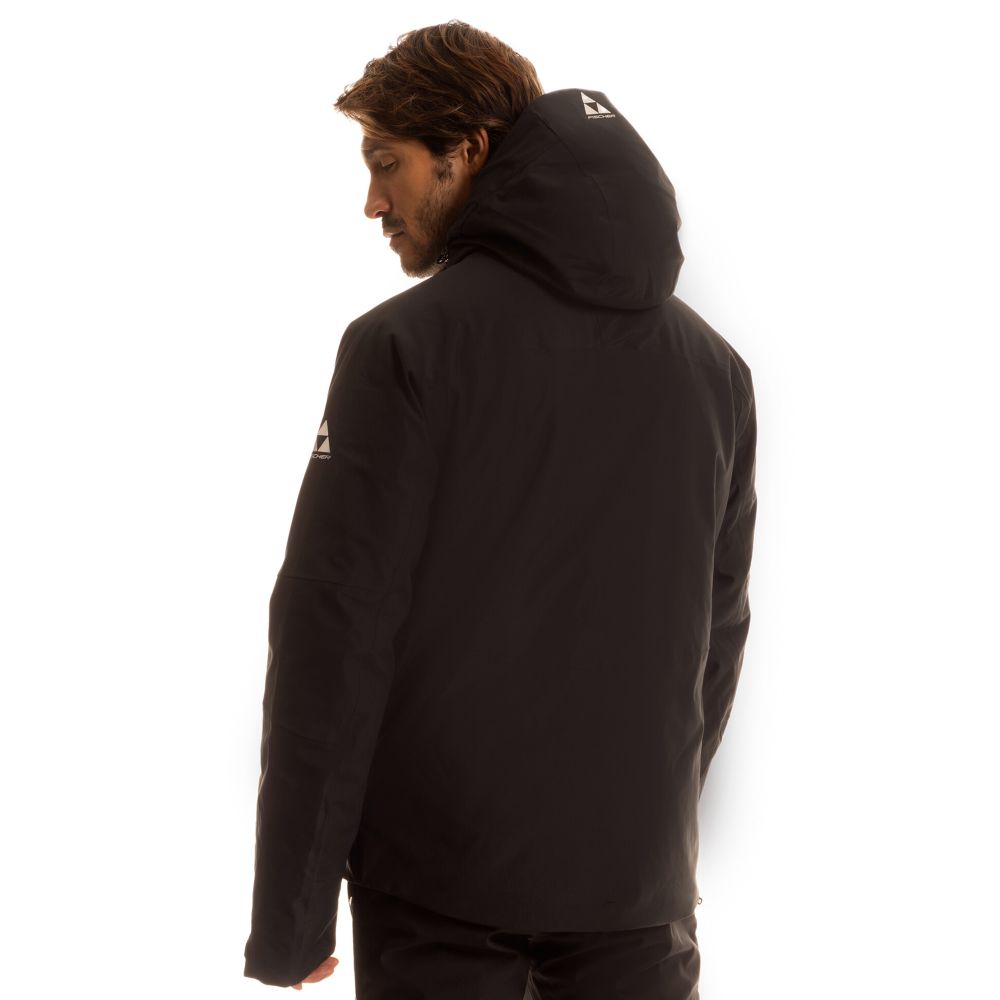 Fischer Muška jakna za skijanje Dash Black XL slika 3