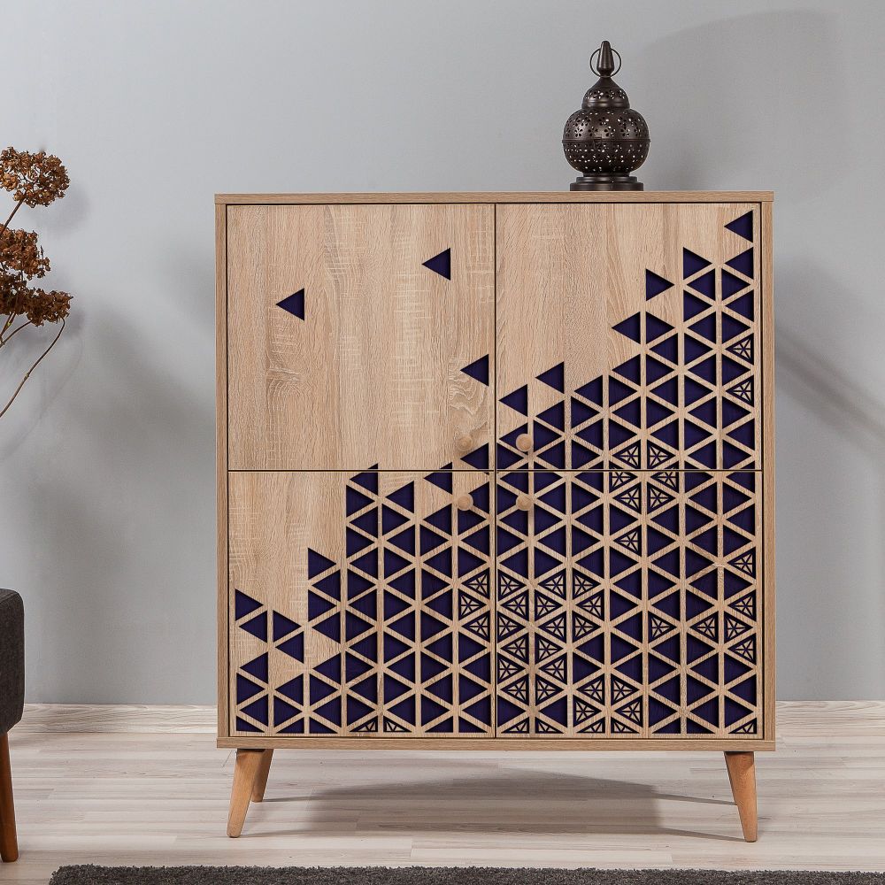 Multilux-123 Sonoma Oak Višenamjenski Ormar slika 2
