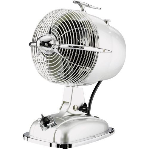 CasaFan Retrojet stolni ventilator 24 W (Ø x V) 18.2 cm x 32 cm srebrna, krom boja slika 2