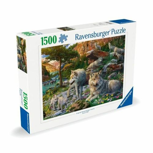 Puzzle Ravensburger Wolves in Spring slika 5