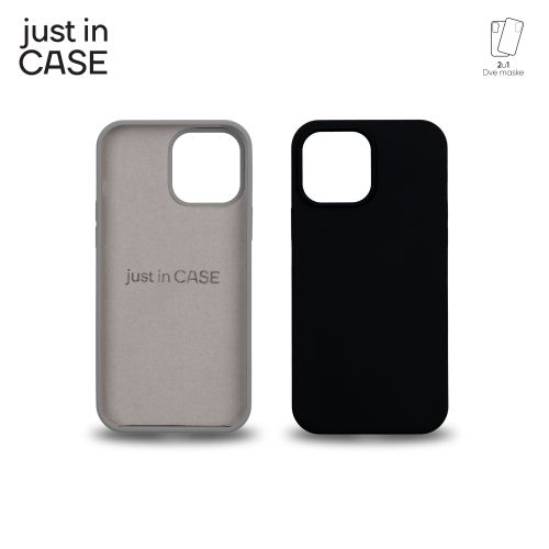 2u1 Extra case MIX PLUS paket CRNI za iPhone 13 Pro Max slika 3