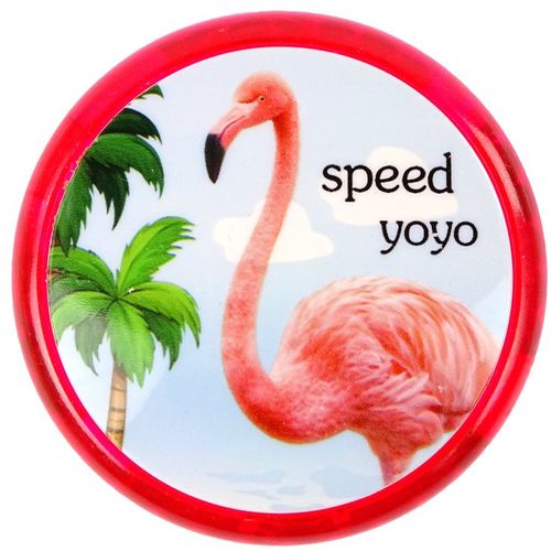 Yoyo crveni s flamingom slika 2